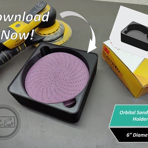 Orbital Sandpaper Holder, 6&quot; Download