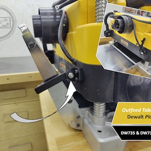 Outfeed Table Hook for Dewalt DW735 Planer