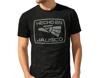 Hecho en Jalisco Shirt | Hecho en Mexico | Jalisco T-Shirt Mexico Black S M L XL 2XL