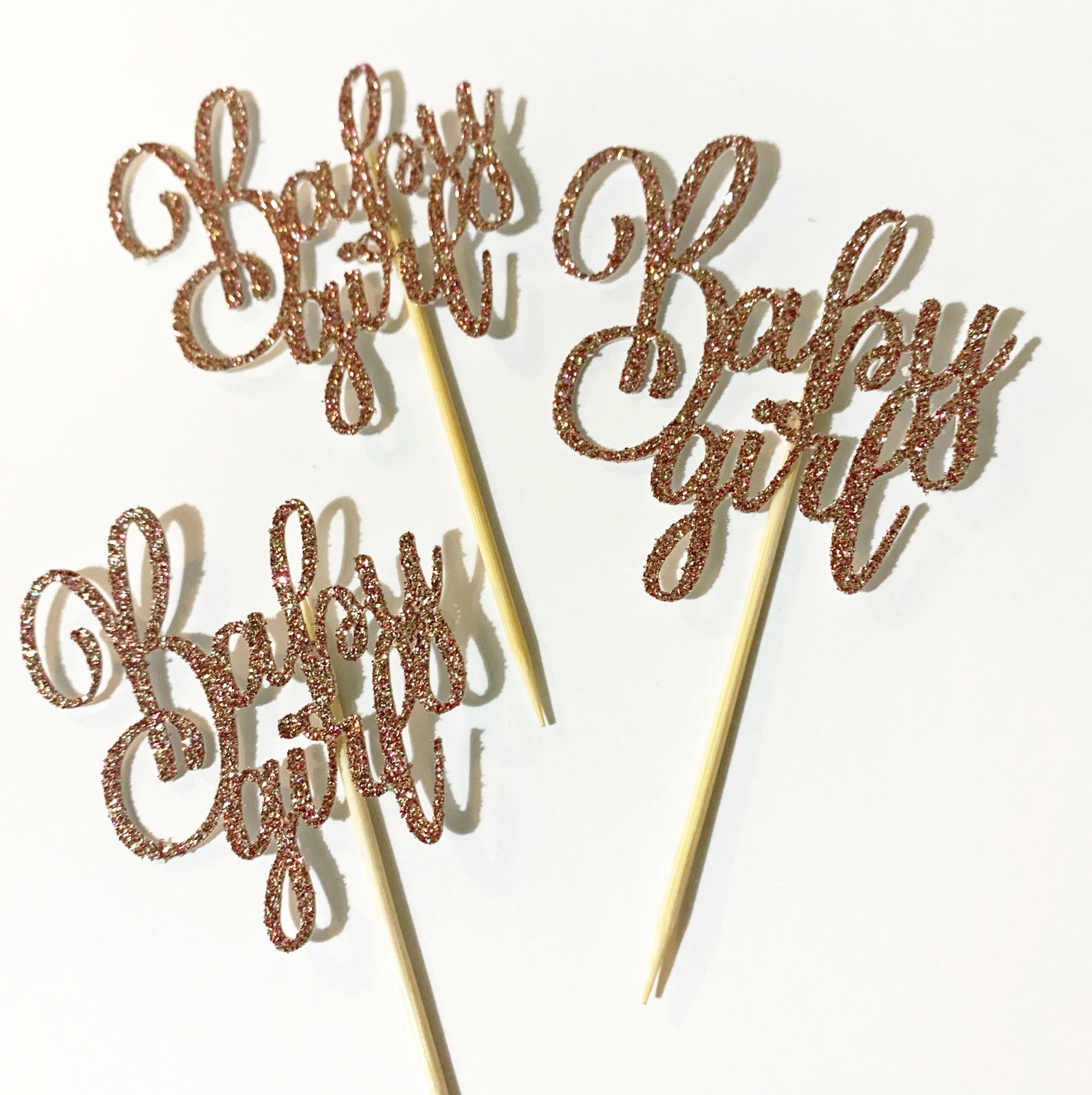 Baby shower cupcake toppers mini cupcake toppers Etsy