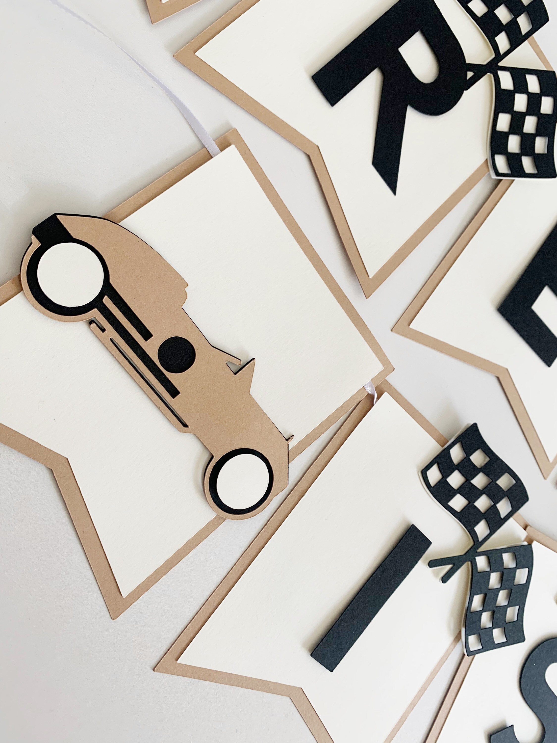 Vintage Car Birthday Banner Classic Car Party Decorations - Etsy UK