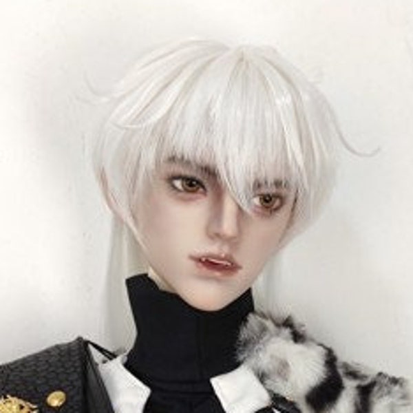 1/3 1/4 1/6 1/8 1/12 Bjd Doll Wig,White Black Red Brown Multi-colors Hair for 9-10 8-9 7-8 6-7 5-6 Bjd Sd Msd, Doll Accessories
