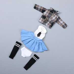 30cm Lolita Suit Doll Clothes For 1/6 Bjd Doll/Barbie Doll,Kwawii Doll Outfits,Doll Accessories