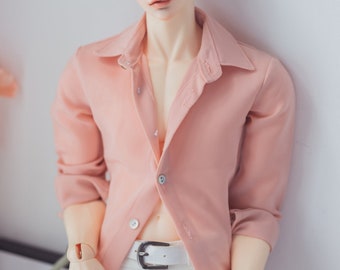 Casual Male BJD Doll Clothes, Sexy Waist-cinching Shirt for 1/3 Bjd Uncle ID75 Doll, Doll Accessories