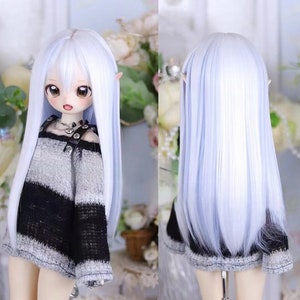1/3 1/4 BJD Long Straight Hair, Many colors Wig For 9-10 8-9 7-8 Bjd Mdd Dd Doll,Doll Gift,Doll Accessories