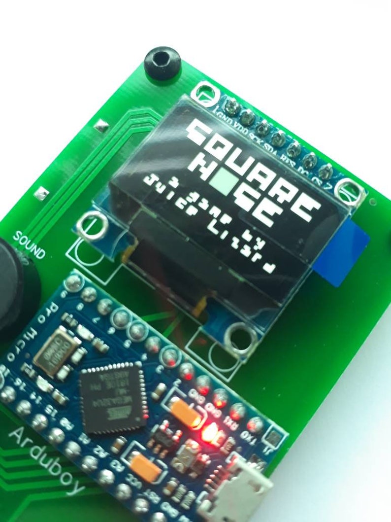 Arduboy Clone Arduino Based Handheld Videogame