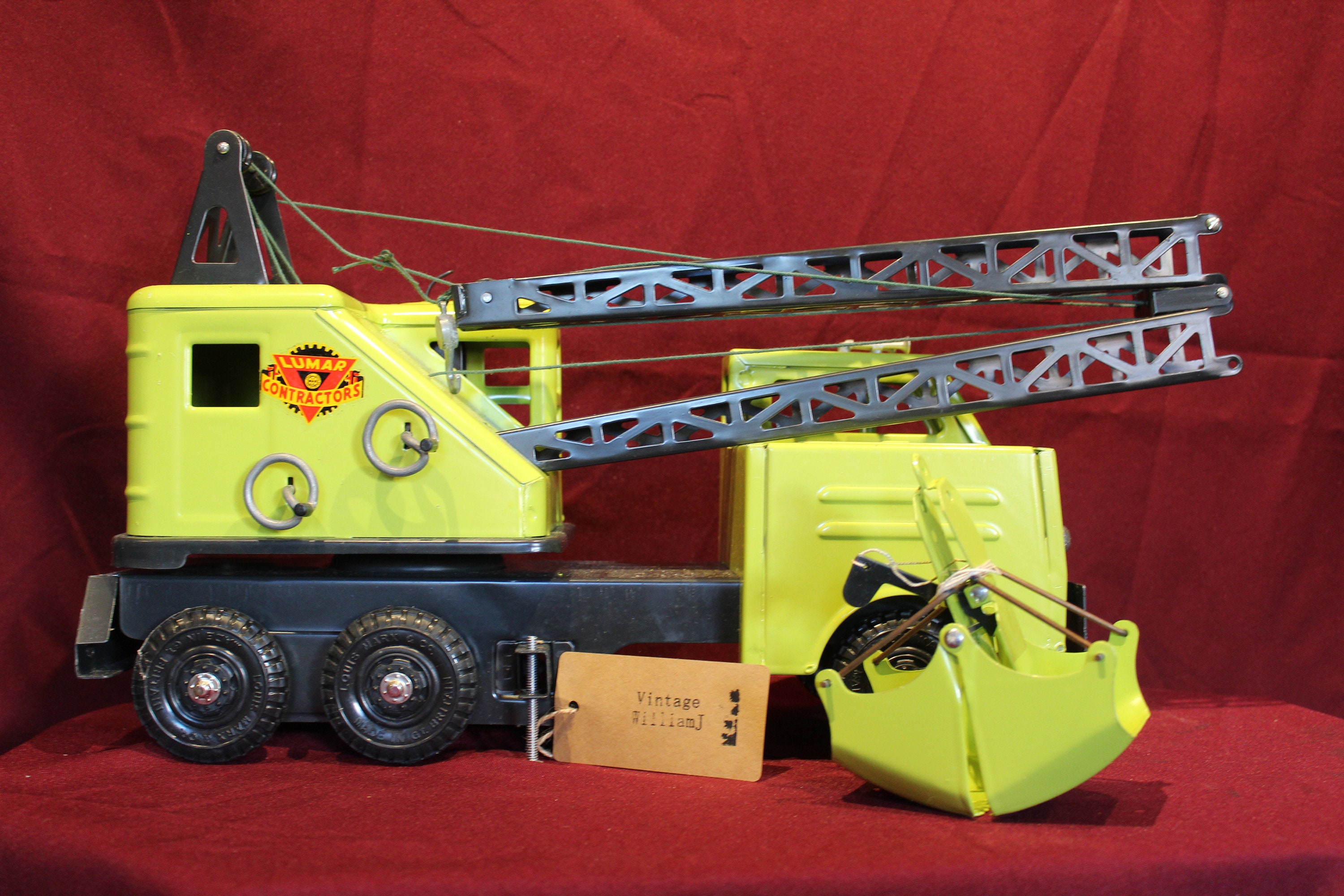 Marx Toys Powerhouse Mobile Crane Truck 2734 Boxed | Etsy