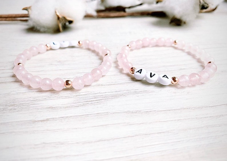 Rose Quartz Bracelet image 2