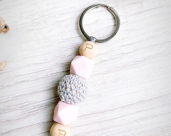 Keychain with initial