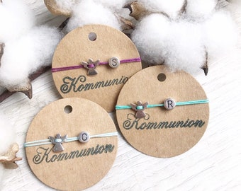 Personalized Guardian Angel Bracelet | Baptism | Communion | Confirmation |