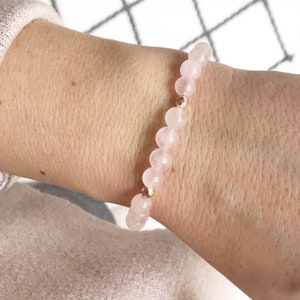 Rose Quartz Bracelet image 3