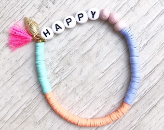 Ibiza Style Bracelet / Hippie / Personalized / Colorful