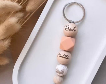 Keychain engraved with name | personalized