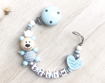 Pacifier chain with name