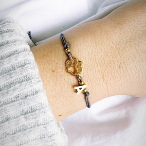 Hermosa pulsera de pata personalizada | regalo | perro | pata de perro