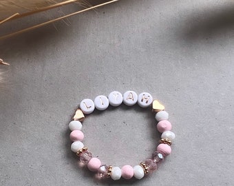 Kids Baby Bracelet Name | birth | gift | Baptism |Birth Bracelet | personalized | girl |