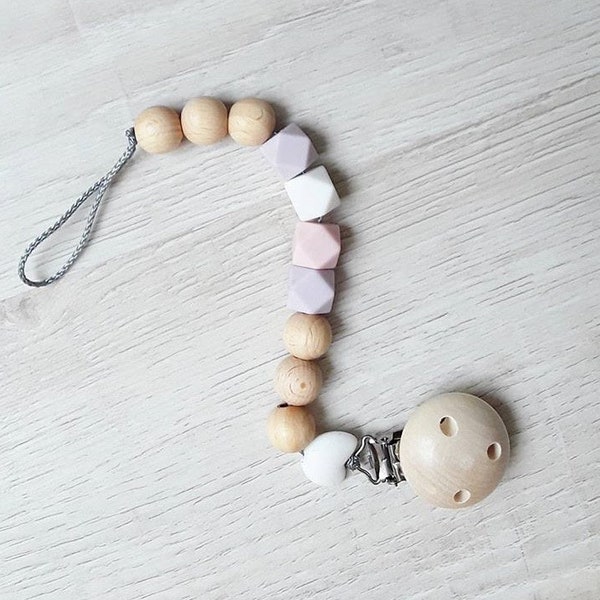 Pacifier Necklace Pastel