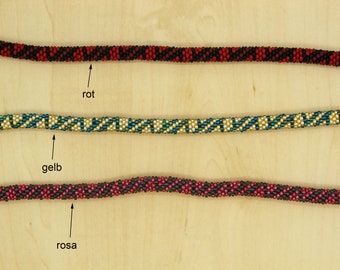 Crochet chain ladder thin - 1 color depending on the selection!