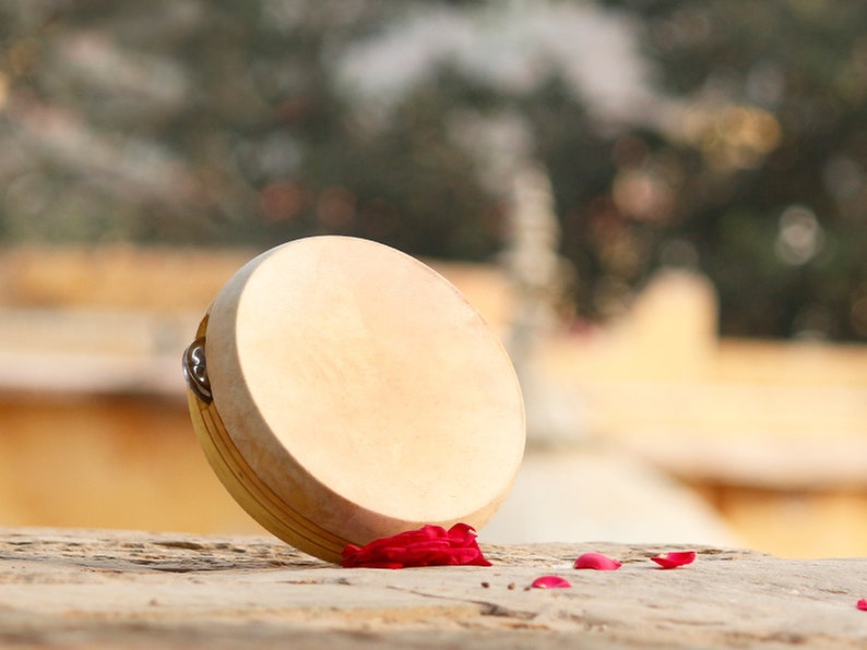 Kanjira Indian Tamborine Instrument Etsy