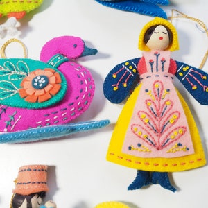 12 Days of Christmas felt ornaments, mmmcrafts image 9