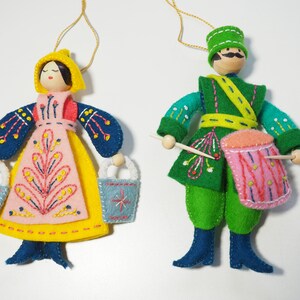 12 Days of Christmas felt ornaments, mmmcrafts image 5