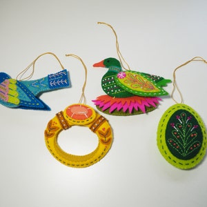 12 Days of Christmas felt ornaments, mmmcrafts image 3