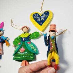12 Days of Christmas felt ornaments, mmmcrafts image 10