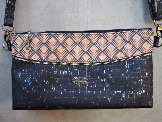 cork crossbody purse