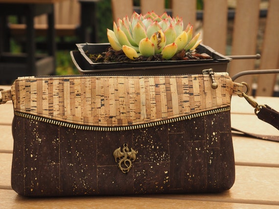 cork crossbody purse