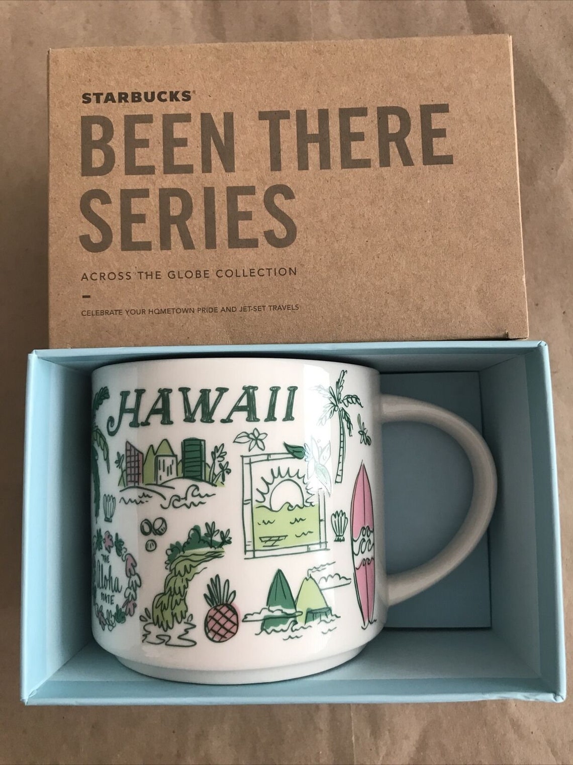 14oz Mug Starbucks HAWAII Exclusive Been There Series NEW in Etsy