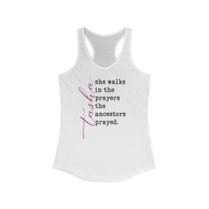 Empowering Women&#39;s Racerback Tank Top: Inspirational Workout Shirt
