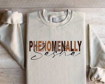 Phenomenally You Sweatshirt - Black Girl Magic - Black-Owned Shop