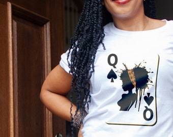 Black Girl Magic Queen T-Shirt: Graphic Tee, Girl Power