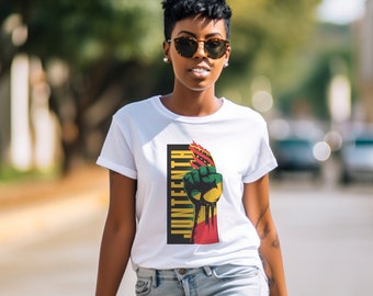 Camisa Juneteenth Tiendas de propiedad negra Ropa Chica Negra Camisa Mágica Reina Negra Cumpleaños Reina Camisa Mujer Negra Camisa de Historia Negra