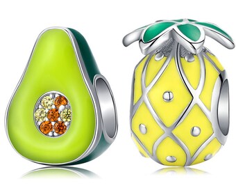 avocado pandora charm