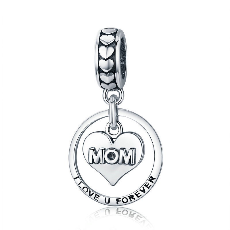 Sterling Silver Mom Charm Sterling Silver Mom Charm