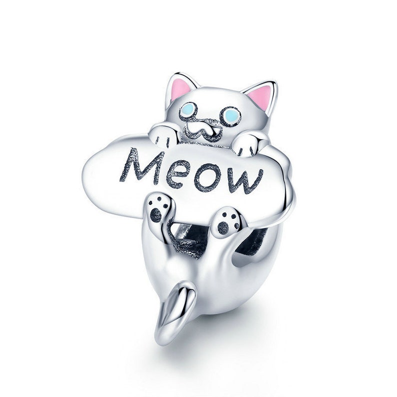 NEW CAT STERLING SILVER CHARM LAST ONES!! NEW CAT STERLING SILVER CHARM LAST ONES!!