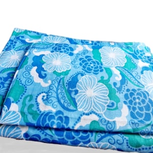 Vintage Bedding New, Colorful Boho Duvet Cover Pillow Standard Size, 70s Floral Pattern, Hippie Flowers Floral Eclectic, Sweet Dreams
