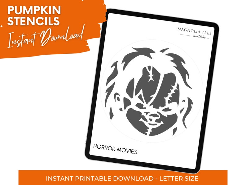 Horror Movie Bundle Printable Pumpkin Carving Stencils PDF Template horror-movie-bundle-printable-pumpkin-carving-stencils-pdf-template