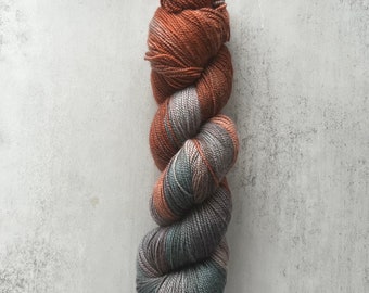 Persimmon Aventurine | Sock | Hand Dyed Yarn