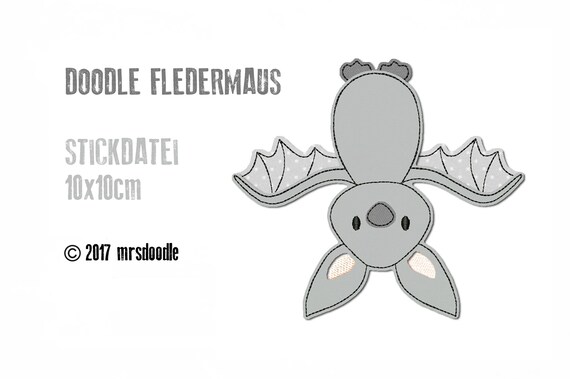 Fledermaus Zeichnen Einfach