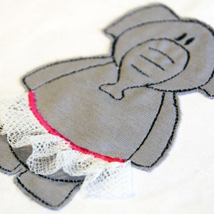Elephant in bag 7 x 7 cm Doodle stick file