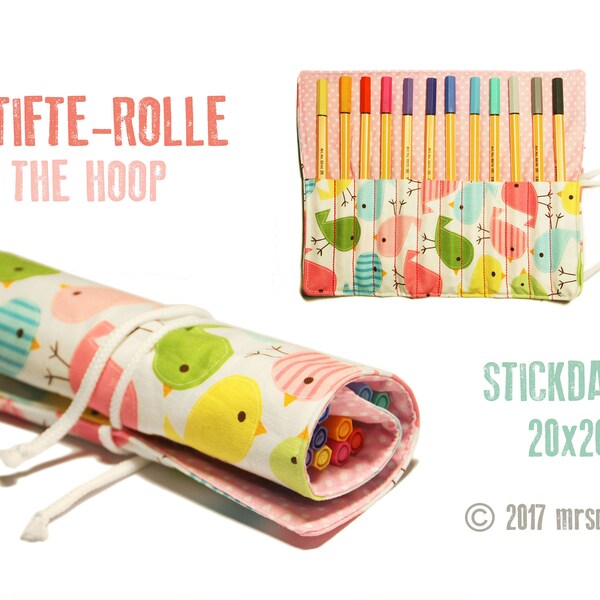 Stiftrolle ITH 20x26 / 20x30 Stickdatei