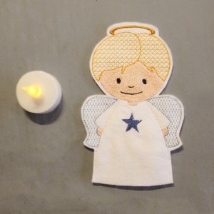 Angel light embroidery file ITH night people image 3