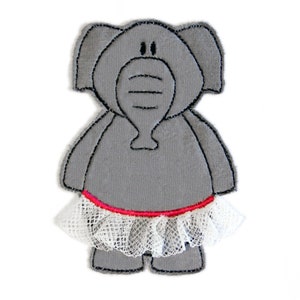 Elephant in bag 10 x 10 cm Doodle stick file