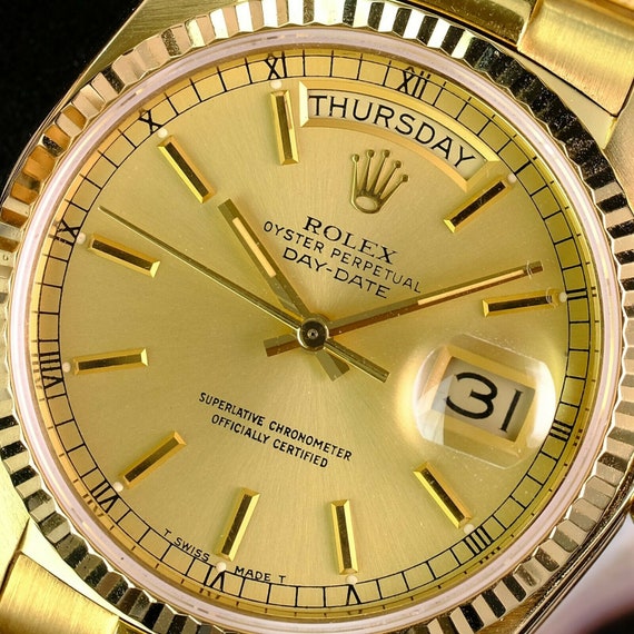 Authenticity Guarantee Rolex Watch Day 