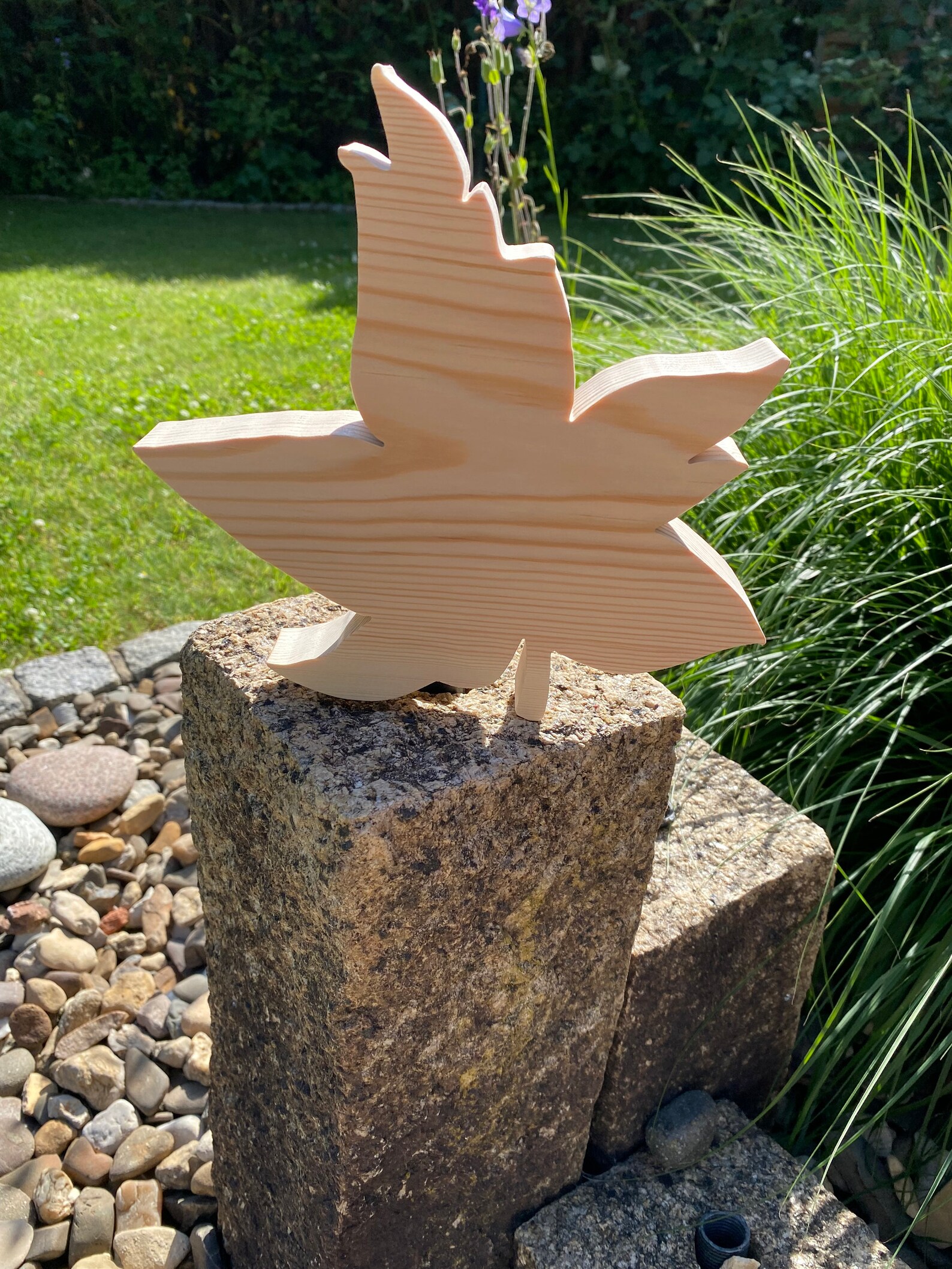 Ahornblatt aus Kiefernholz Ahornblätter Holzahornblatt Deko