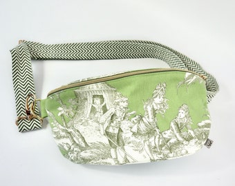 Tasche Toile de Jouy, Bauchtasche, Crossbodybag