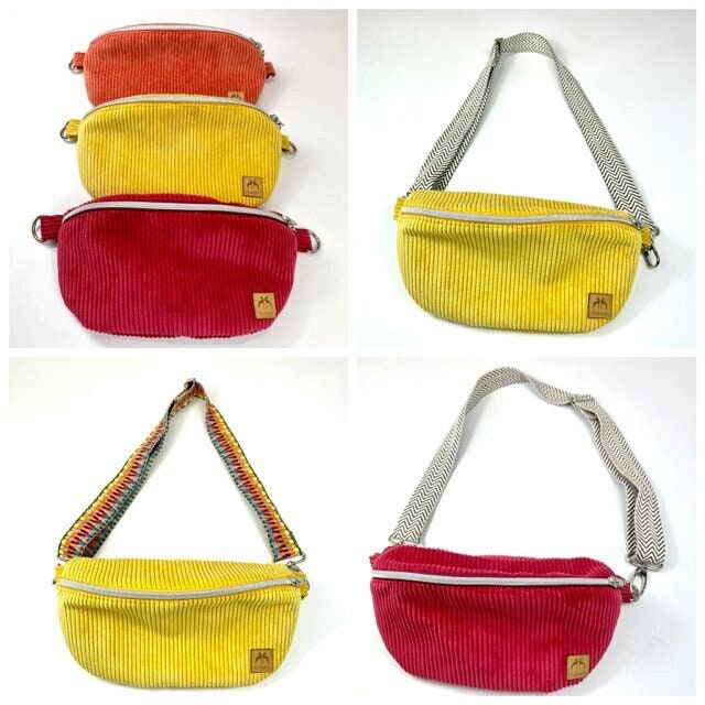 Fanny Pack Corduroy Exchangeable Handles Etsy UK