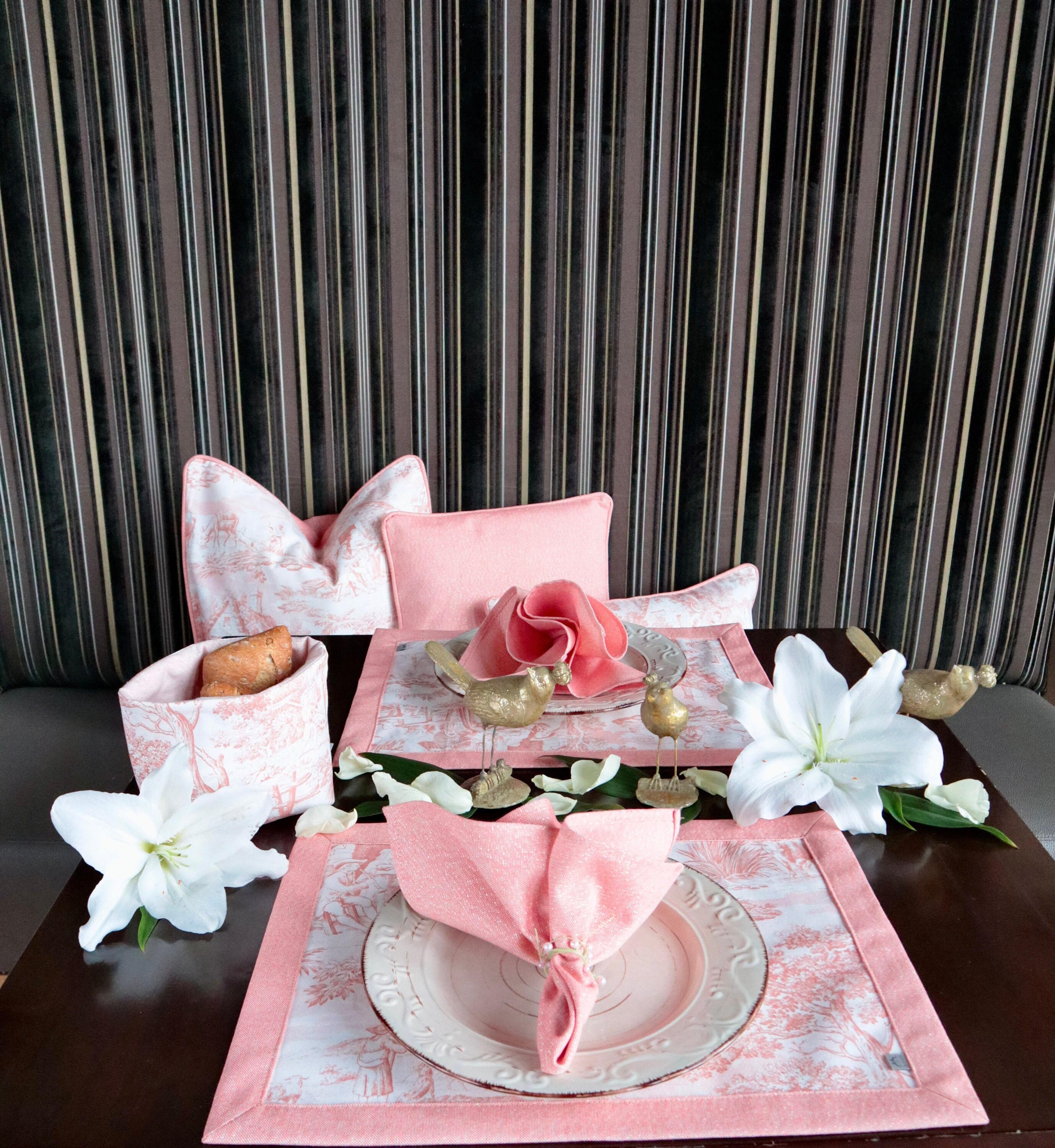 Placemats Table Decorations Set of 2 Placemats Placemats Etsy